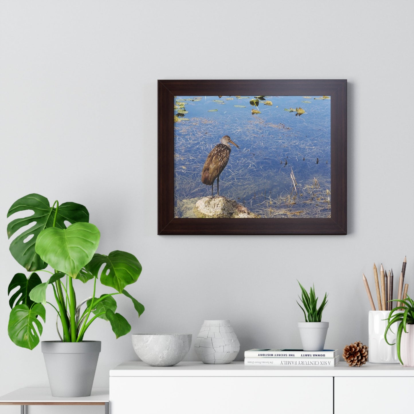 Framed Poster - Florida Wildlife by Vashist Mahadeo